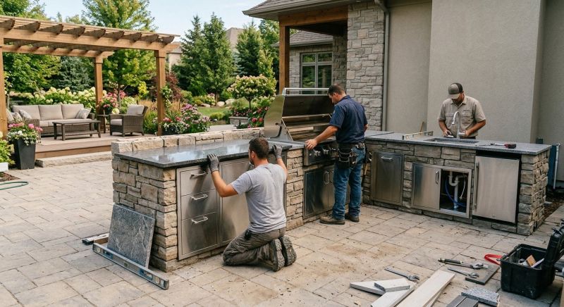 Outdoor Kitchen Renovation in Charleston, SC